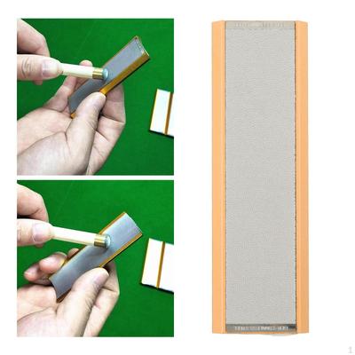 Smerigliatrice per puntali da biliardo Brunitore in metallo Rifilatore per riparazioni da biliardo Strumento scuffer