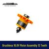 Brushless 16.8V Dual Speed Motor with 12-Tooth Gear for Makita Style Electric Drill Accessories