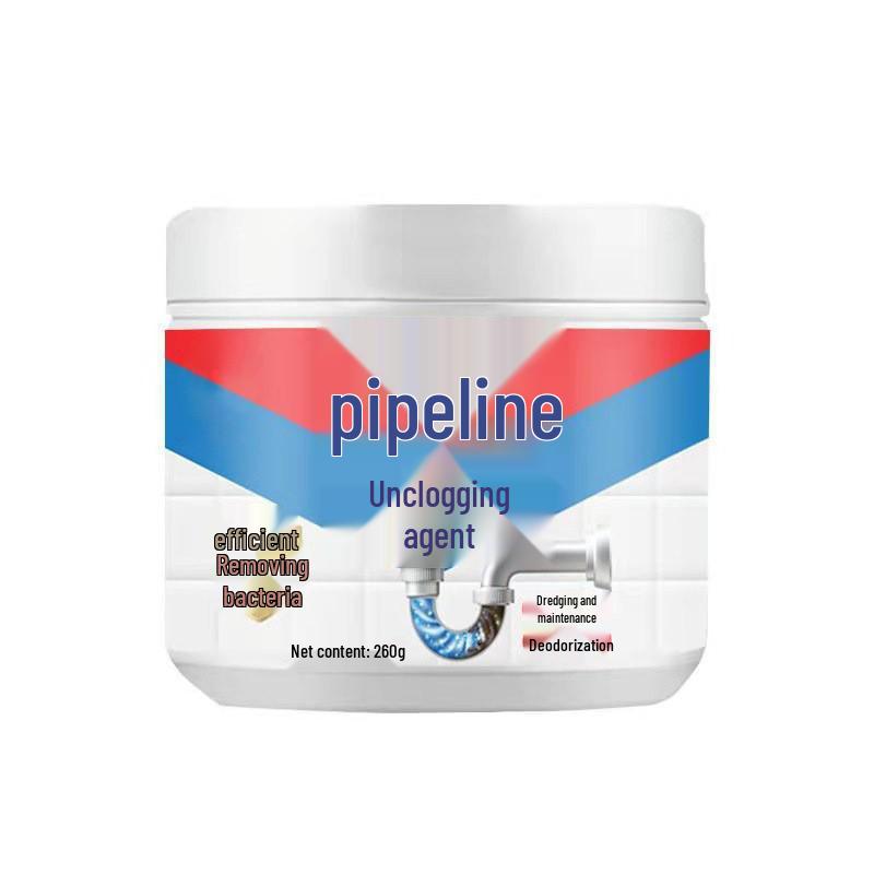 

Порошок для прочищення труб для туалетів, пісуарів, зливних отворів та видалення жирних плям - Корозійний засіб для усунення засмічень