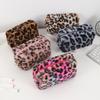 Leopard Makeup Bags for Women Soft Travel Cosmetic Bag Organizer Case Lady Girls Make Up Case Necessaries Handbags Case