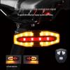 Wireless Remote Control Bicycle Turn Signal Light & Horn with USB Charging