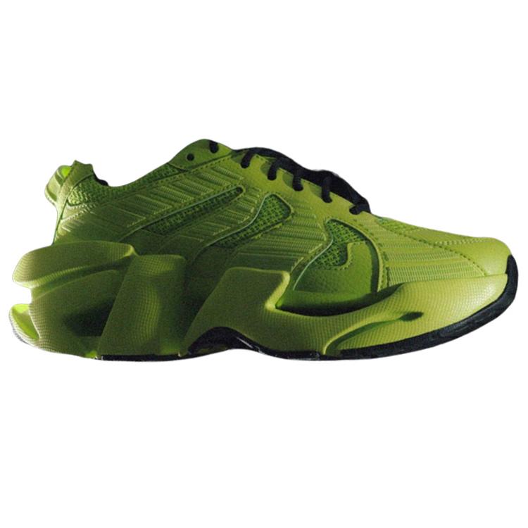 FILA Space Mesh, Suede Wear resistant And Lightweight Low top Casual Shoes Women's Comet Green F12W324101FAL