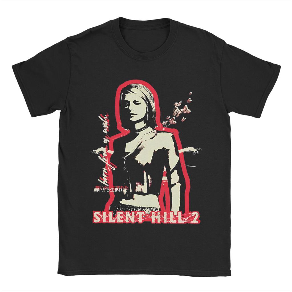 Silent Hill - Emblem The Halo of the Sun T-Shirts Funny 100% Cotton Tee Shirt Crew Neck Short Sleeve T Shirts Printing Clothing