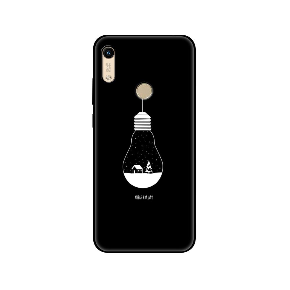 Schwarze TPU-Hülle für Huawei Honor 8a Prime 8s Prime 9 Lite honor 9A 9C 9X Premium 9x Pro 9S Frohe Weihnachten Schneemann Neujahr