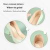 6pcs/set High Quality Silicone Gel Heel Stickers Adhesive Shoe Insole Insert Pad Cushion Foot Care Heel Grips Liner Protector