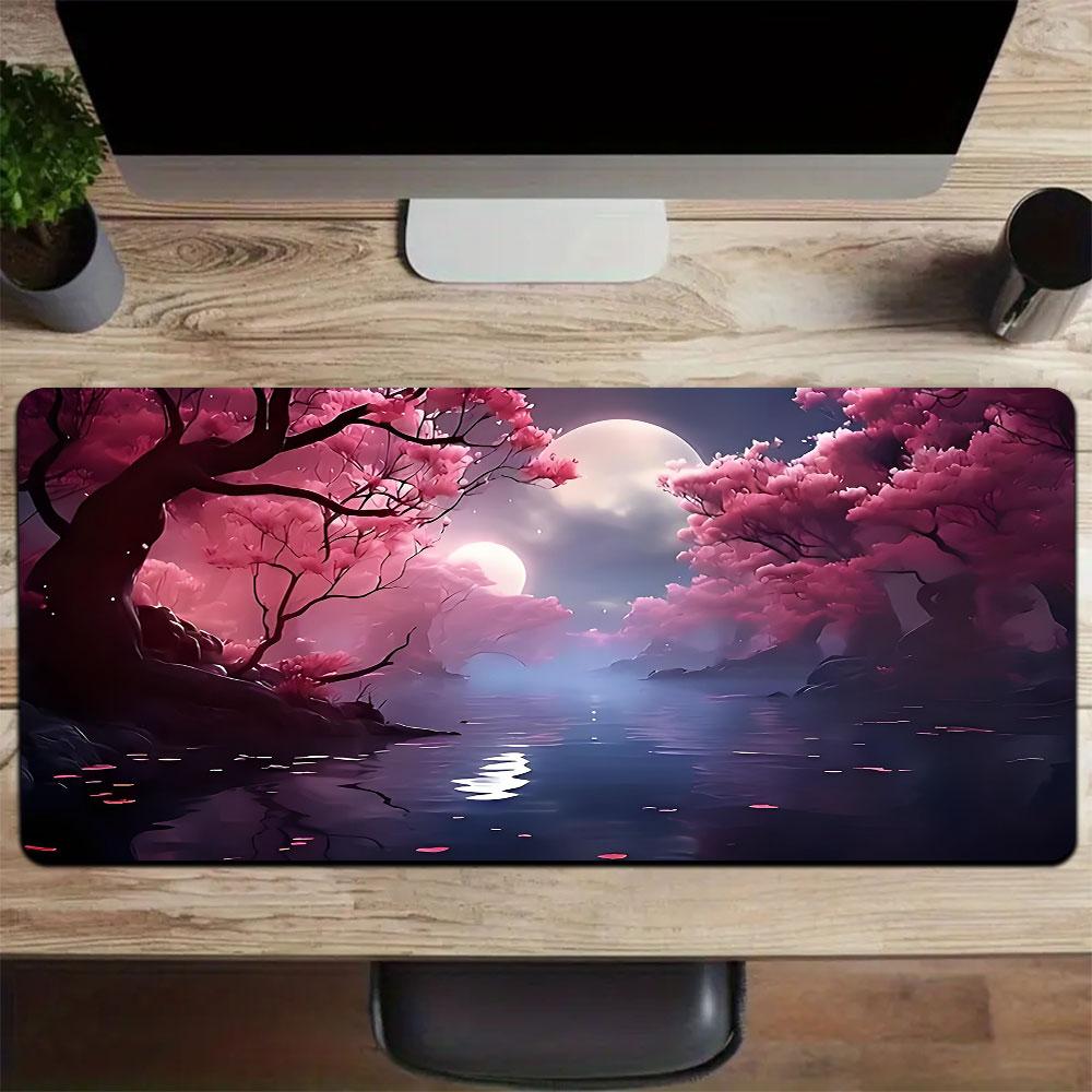 pc Japanese sakura Large Mouse Pad computer mat Desk Mat keyboard mat Office Gaming Table Mat