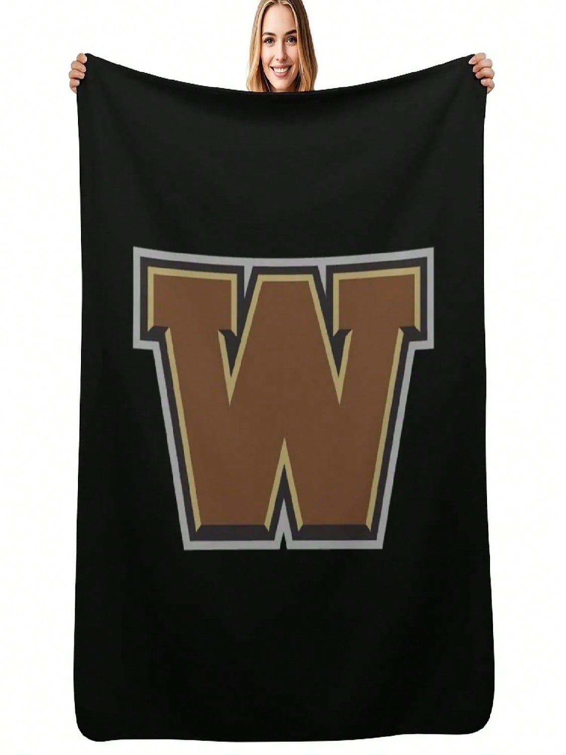 The Western Michigan Iconic Throw Blanket Warm For Winter Soft Big Sofa Soft Beds Blankets 75X95CM
