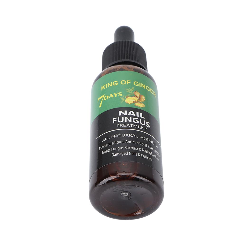 Herb Ginger Fingernail Toenail Repairing Liquid Nail Care Oil for Brittle Crack Toenail 50ml