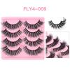 4 Pairs Of False Eyelashes, Thick Eyelashes, Exaggerated Fried Hair, Simulated Messy Eyelashes