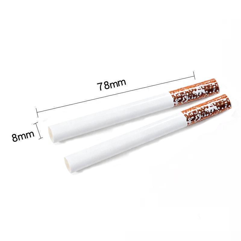 2/3Pcs Creative Cigarette Shaped Plastic Pipe Decompression Toys Bubble Cigarette Packs Cigarette Accessories Holiday Gifts