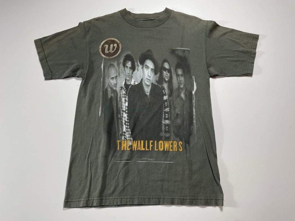 90s The Wallflowers Band Green Shirt Unisex All size TR862 Unisex T-Shirt S