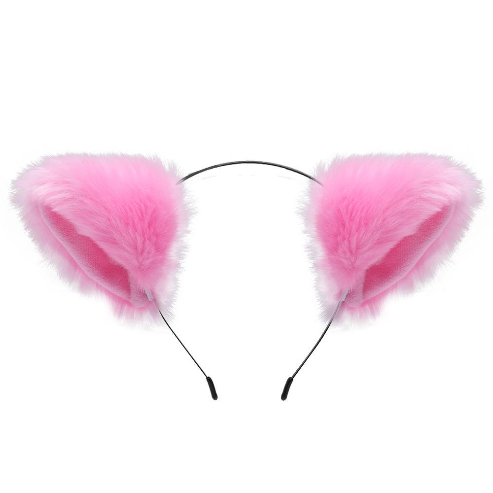 Cat Ears Bell Headband - Cosplay Catwoman Hair Accessory for Christmas & Halloween