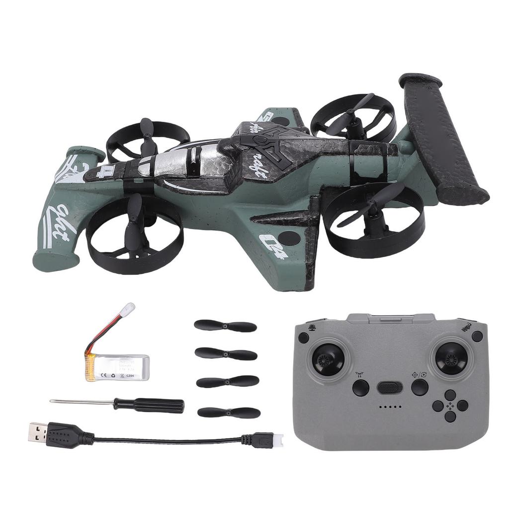 2-in-1 Fliegendes Auto Stunt-Drohne RC-Quadrocopter Fliegendes Auto Spielzeug 2,4 GHz Fernbedienung Stunt-Auto Geburtstagsgeschenk Doppel Land Luft