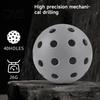 Smooth Flight Pickleball 3Pcs 40-Holes High Bounce Visibility PE Indoor Outdoor Practice Tournament Training Ball Accessories Durable