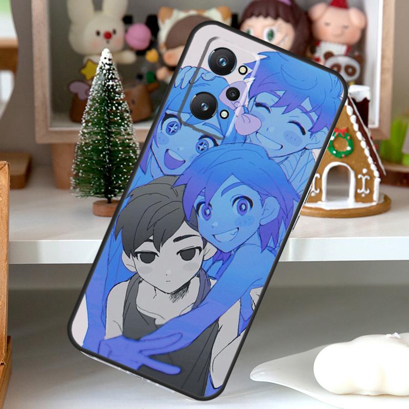 Omori Game For OPPO Realme C55 C35 C33 C31 C30 C25 C21Y C11 GT Neo 5 3T 2T Realme 10 9 11 Pro Plus Case