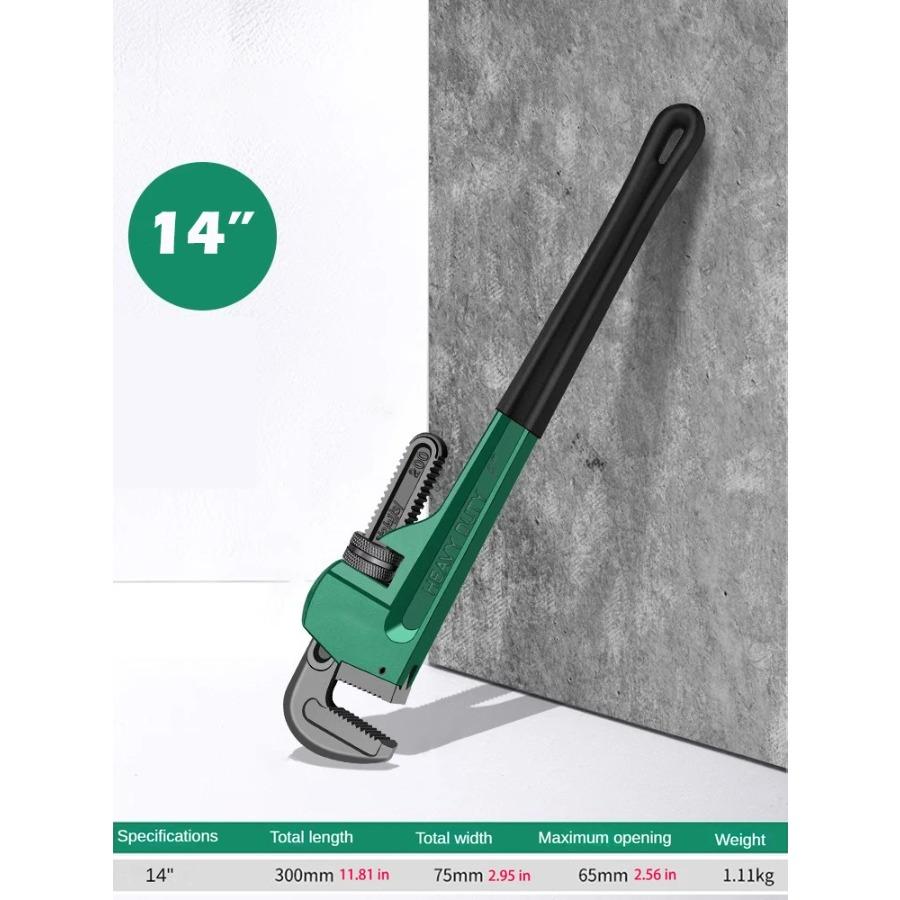 Heavy Duty Pipe Pliers Industrial Plumbing Wrenches Torque Wrench Universal Plumbing Removal and Installation Tool Hand Tools High Quality