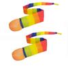2Pcs Rainbow Tail Children's Rainbow Hand Throwing Ball  Physical Fitness