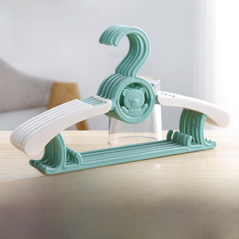 Baby Clothesline Retractable Non-Slip Children s Small Clothes Hanger Multi-Function Home Use Drying Rack for Newborns