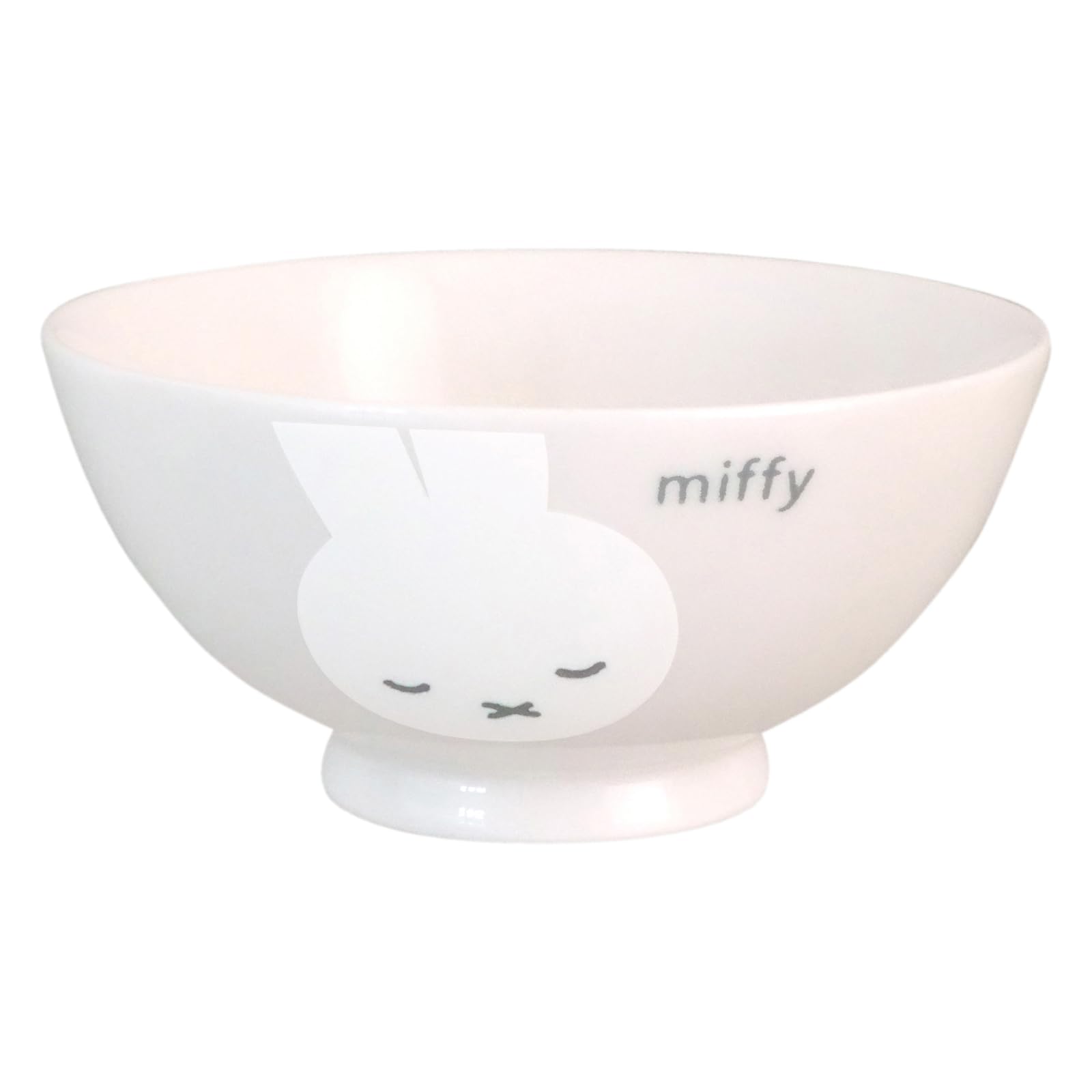 

Dick Bruna Rice Microwave and Dishwasher Miffy White Made in 288112 Miffy Bowl, 11cm, Safe, Face, Sleeping, Japan, белый