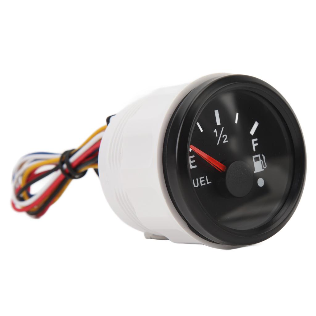 9‑32V 52MM Marine Fuel Gauge 240‑33 Ohm Digital Fuel Meter for Yachts Fishing Boats
