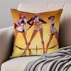 Popular Virtual American Band HHUNTRX Cushion Cover Pillowcase Antidustmite Invisible Zipper Short Plush Sofa Cushion