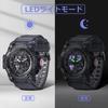 Digital Sports Waterproof Hand LED Outdoor Stopwatch Included Watch, Watch, Men's Wristwatch, Multifunction, Clock, Stylish, Simple, Men's Display,