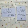[USED] Korean BTS BE Limited Unreleased Lakidro Jin Trading Cards (2 pieces)