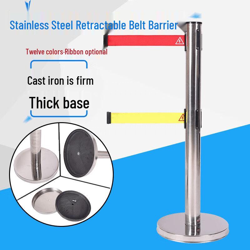 Weibaida Stainless Steel Retractable Barrier Post
