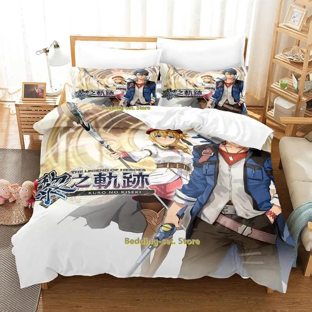 New The Legend Of Heroes Kuro No Kiseki 2 Bedding Set Single Twin Full Queen King Size Bed Set Adult Kid Bedroom Duvetcover Sets