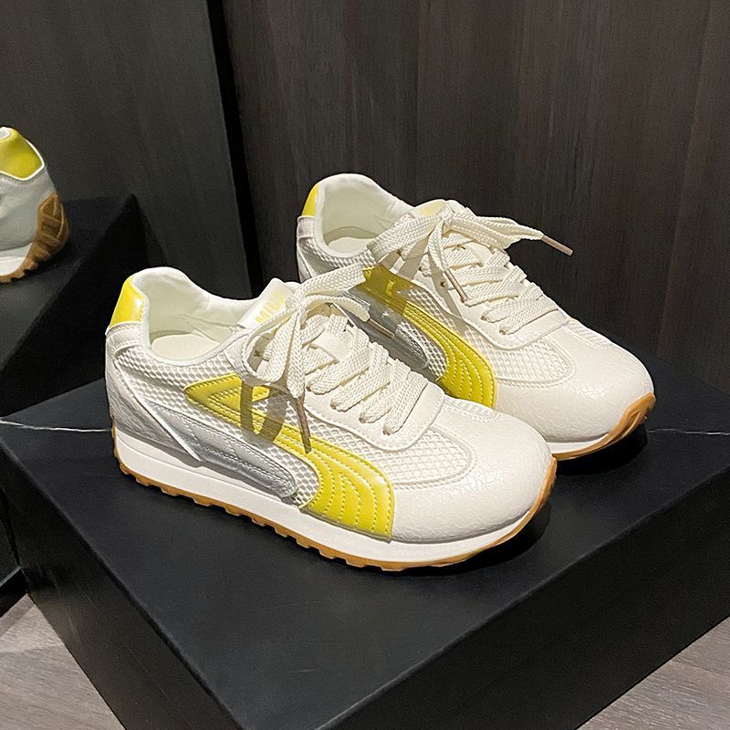 

Platform-soled Forrest Gump shoes women s 2025 summer new breathable casual feet small German training shoes mesh light sports shoes 42