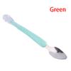 1Pc Double Head Baby Feeding Spoon Scraping Pure Spoon Baby Fruit Scraper