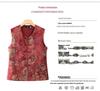 Women's Tang Suit Vest: Spring/Autumn Style for Middle-aged/Elderly, Grandma/Mother's Cardigan