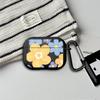 Blue Yellow Flowers Case For Airpods Pro 1 2 4 3 Pro2 Pro3 Earphone Cases Cover