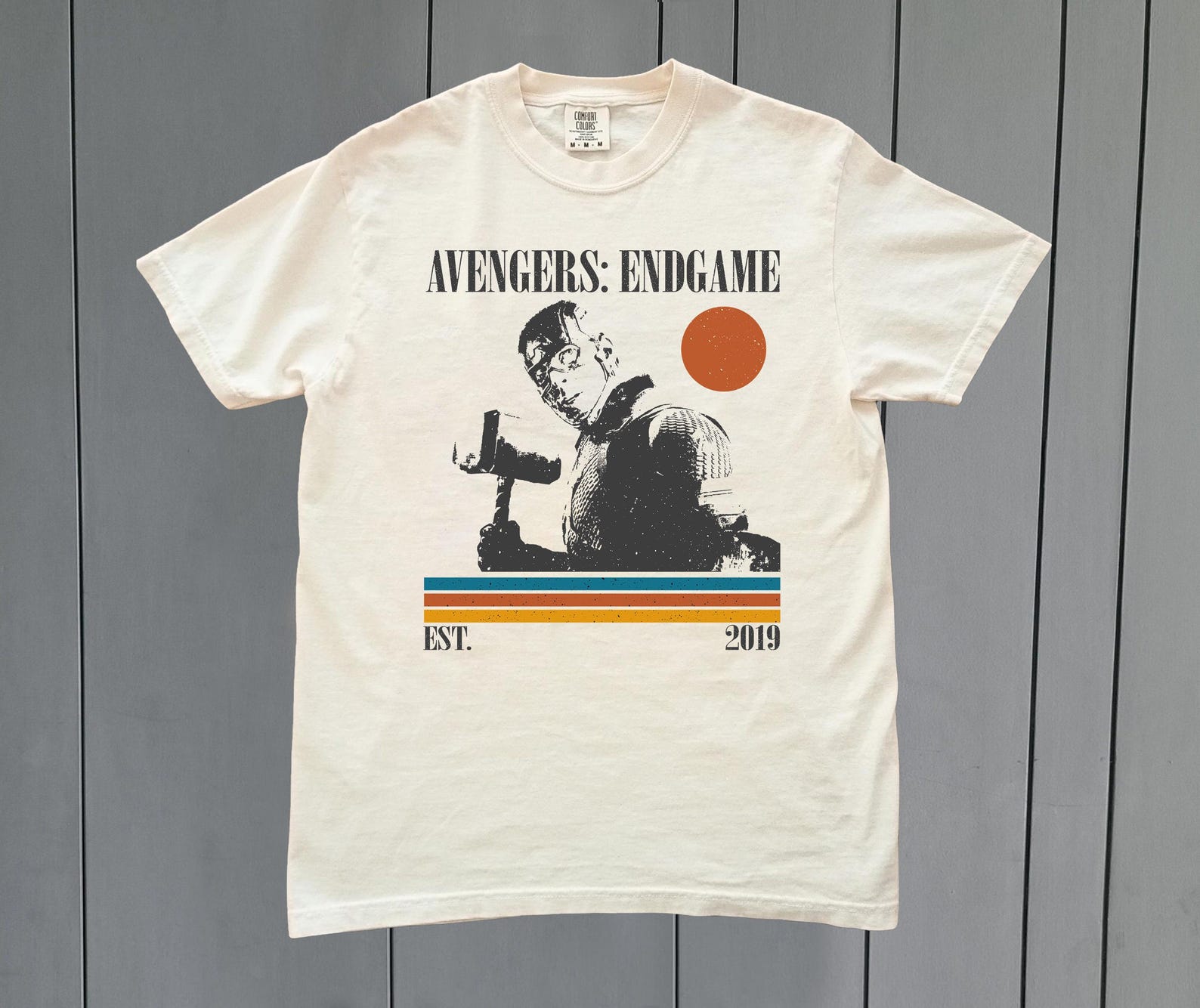 Avengers Endgame Comfort Colors T shirt: Vintage Movie Tee XL