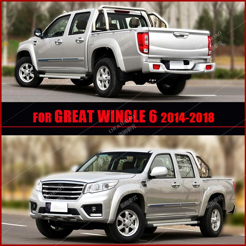 Car Floor Mats For Great Wall Wingle 6 2014 2015 2016 2017 2018  Foot Pads Automobile Carpet Cover Interior Accessories