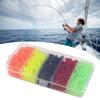 250Pcs Fishing Inline Spinner Rig Lures Making Supply Trout Fishing Beads Lures Tackle Stacked Fishing Beads Set