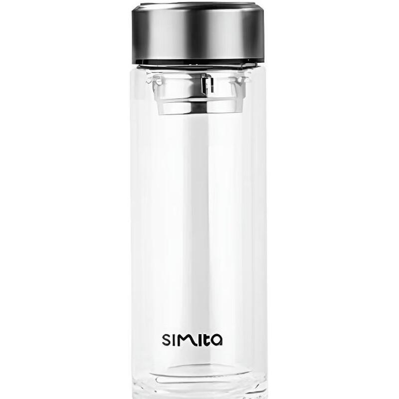 Simita Double Wall Insulated Glass Tea Mug