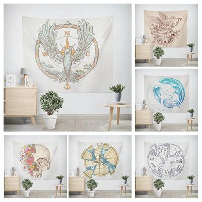 Modern Room Decoration Household Items Wall Hanging Aesthetic Bedroom Wall Art Large Fabric Tapestry Nordic Morandi Abstract