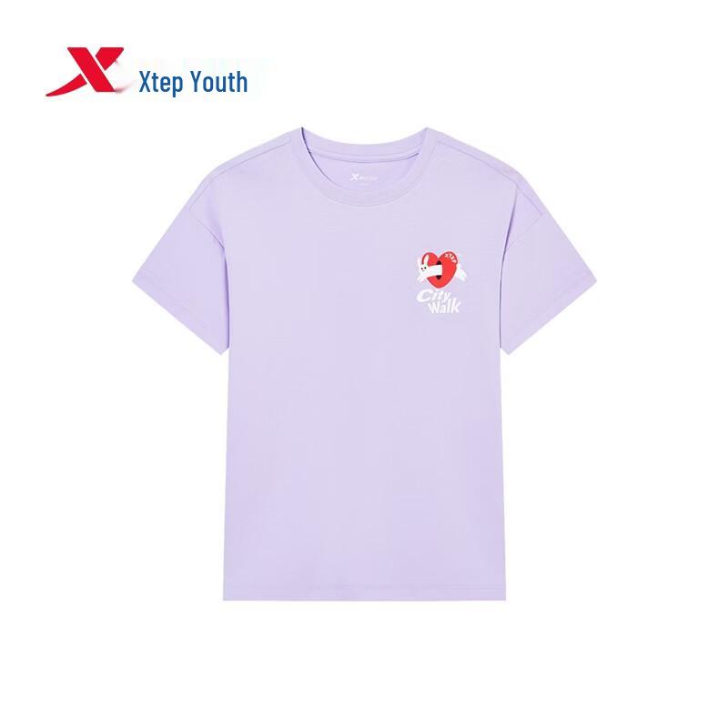 Xtep Youth Girls' Summer Cool-Touch T-Shirt