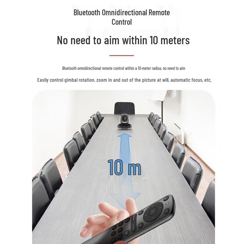 HIKVISION 4K PTZ Webcam for Live Streaming & Video Conferencing