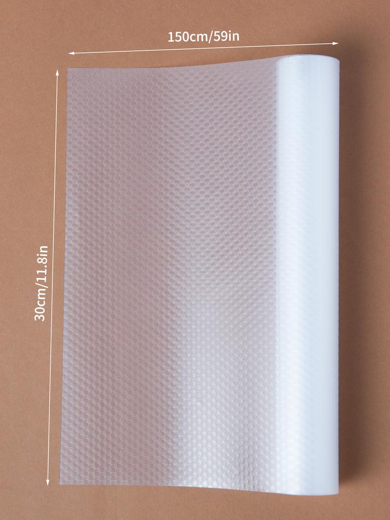 EVA Drawer Liner - Thickened Waterproof Shelf Paper for Kitchen Cabinets, Wardrobes & Shoe Storage (Oil/Mold Proof, Non-Slip)