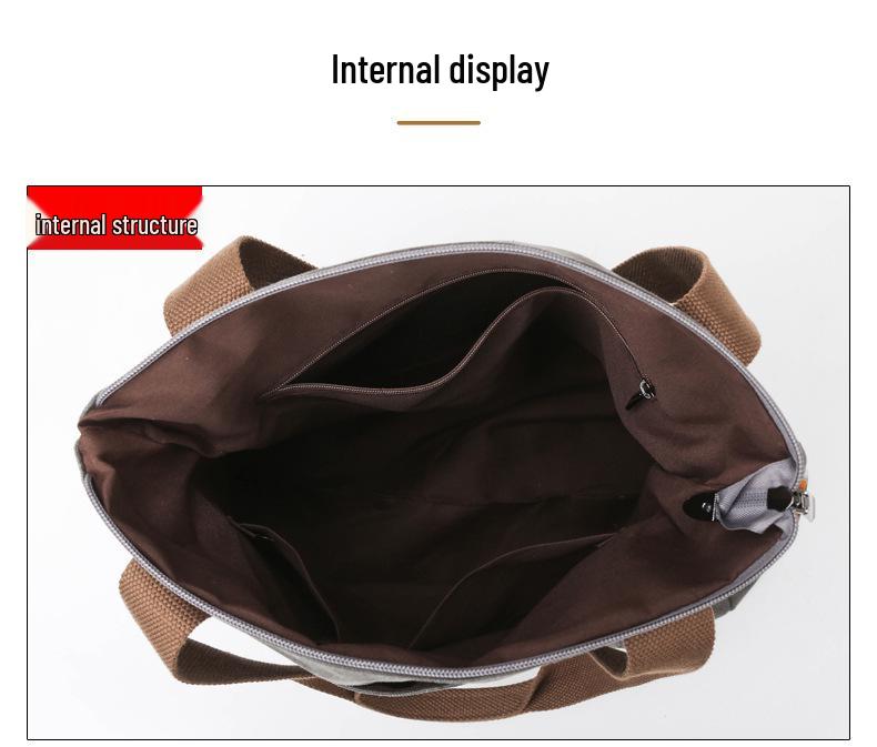 Versatile Large-Capacity Casual Tote Handbag