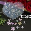 Silicone Carved Nail Stickers Nail Art Silicone Mold 3D Flower Star Nail Art Mold Flower Silicone Carved Mold Nail Decor