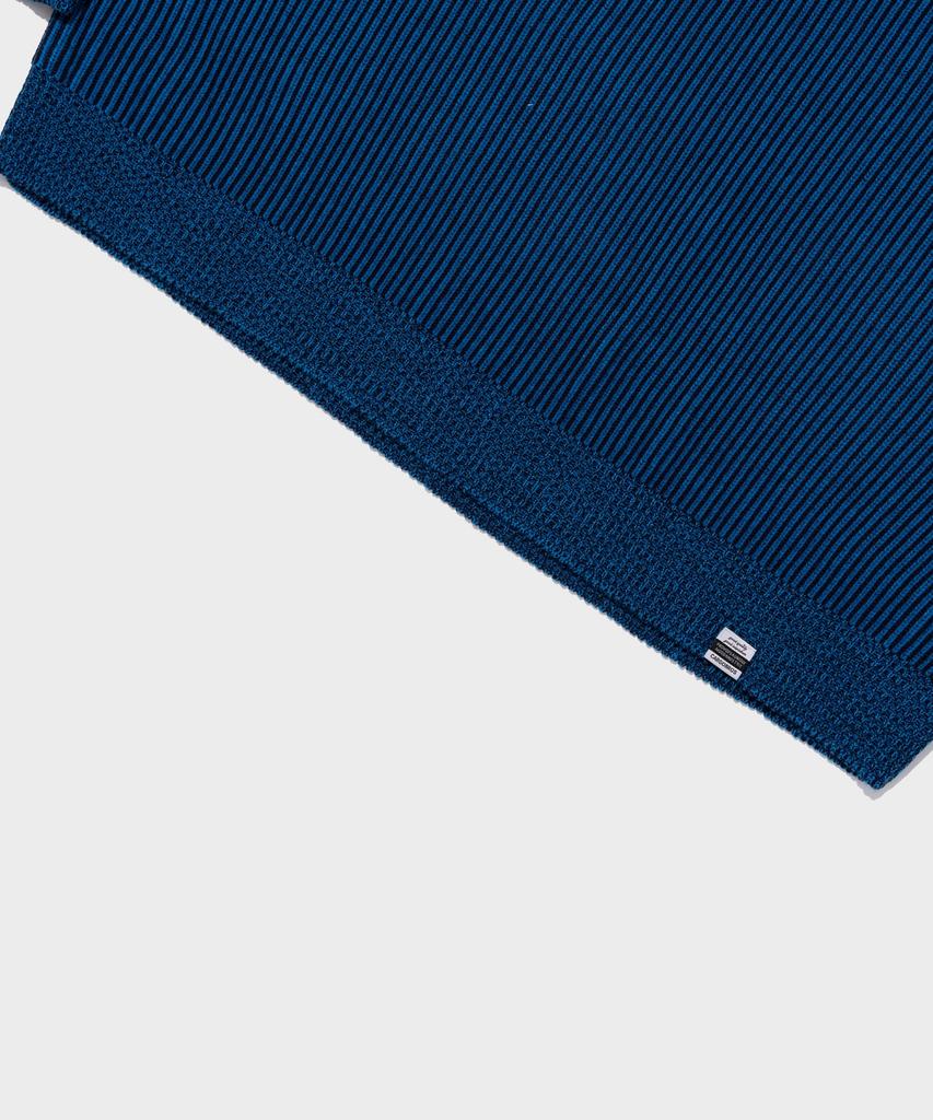 CARGOBROS Filling Two-Tone Over Round Knit (Blue)