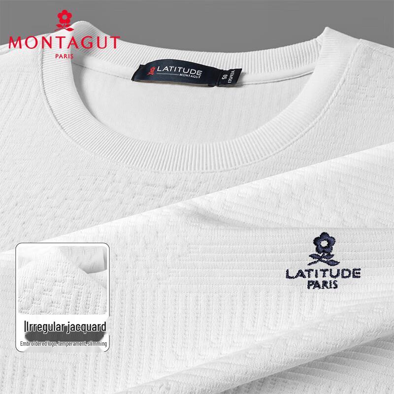 MONTAGUT Men s Casual Cotton Blend Long-Sleeve T-Shirt XL