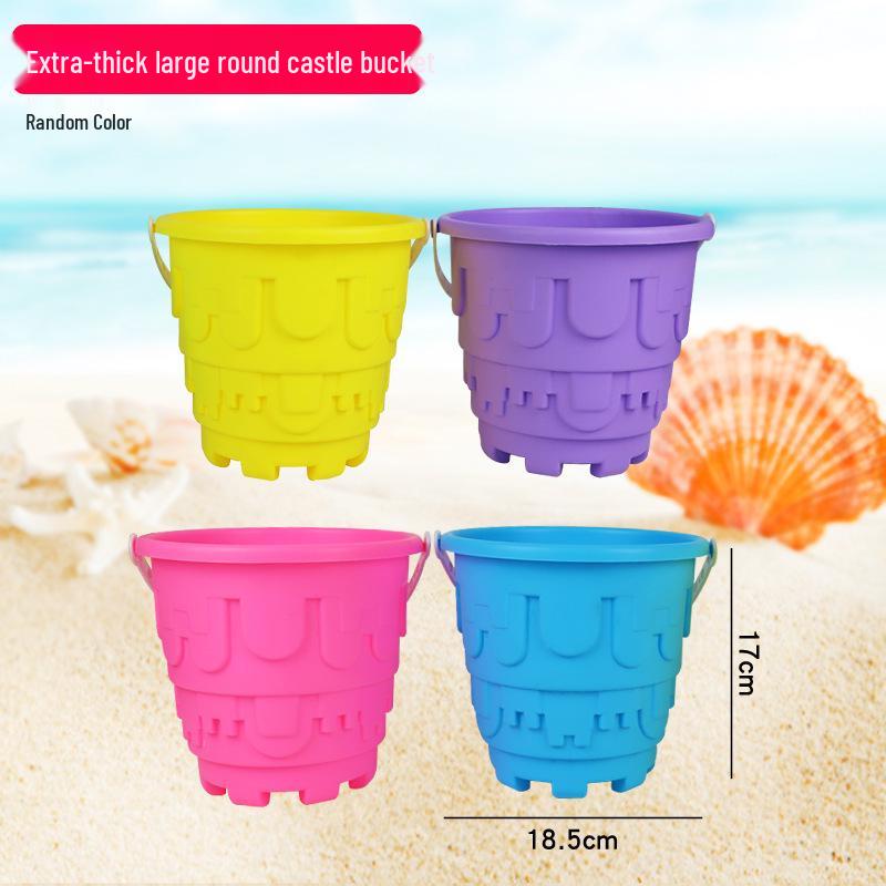 Large Stainless Steel & Plastic Beach Shovel for Kids