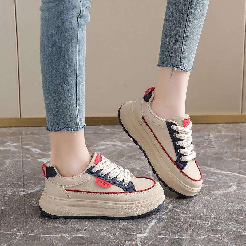 W Non-slip Waterproof Sports Shoes Women's New Autumn Platform Casual Shoes Soft Baseplate Shoes Versatile