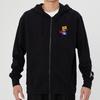 Air Jordan Logo Embroidered Hooded Sports Jacket Men Outerwear Black DH7727-010