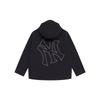 MLB New York Yankees Serie Base SS25 Semplice Monocolore Stampa Lettere Logo Zip Ampia Comoda Con Cappuccio Casual Giacca Antivento 3AWJB0351-50BKS