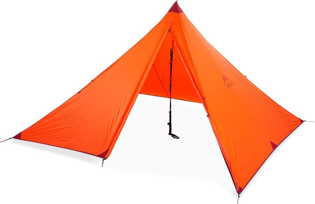 MSR Utendørs Camping Monopol Shelter Front Range Oransje for 4 Personer Japansk 37038 [Ekte Produkt]